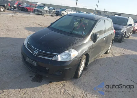 2010 Nissan Versa 1.8Sl from USA, damaged, VIN 3N1BC1CP7AL438620